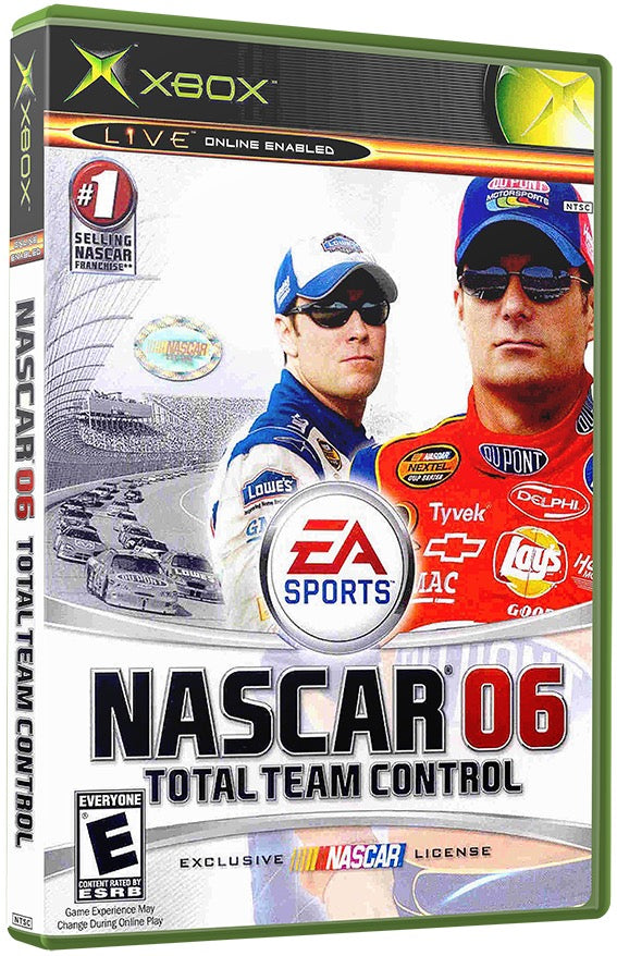 NASCAR 06 - Total Team Control Used Microsoft XBOX Original Video Game