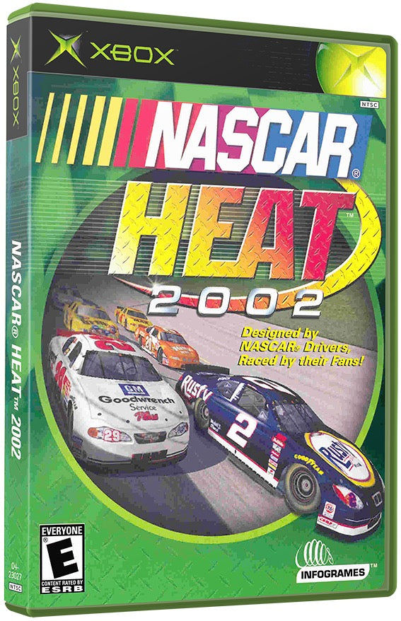 NASCAR Heat 2002 Used Microsoft XBOX Original Video Game