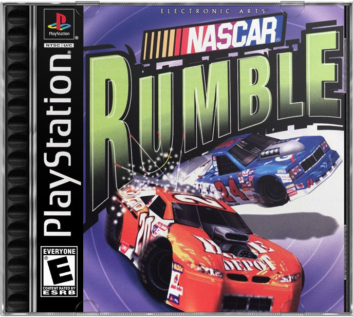 NASCAR Rumble PS1 Sony Playstation 1 Used Video Game