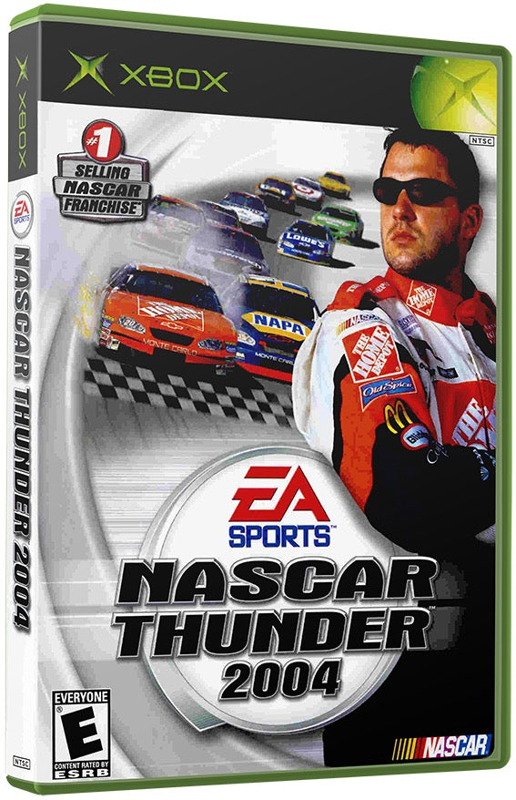 NASCAR Thunder 2004 Used Microsoft XBOX Original Video Game