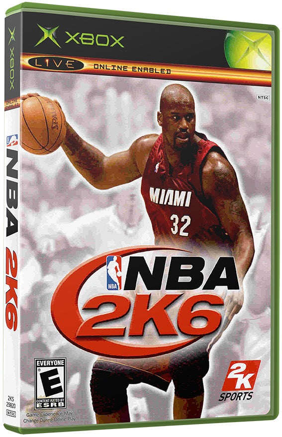 NBA 2K6 Used Microsoft XBOX Original Video Game