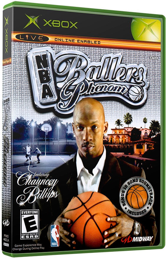 NBA Ballers - Phenom Used Microsoft XBOX Original Video Game