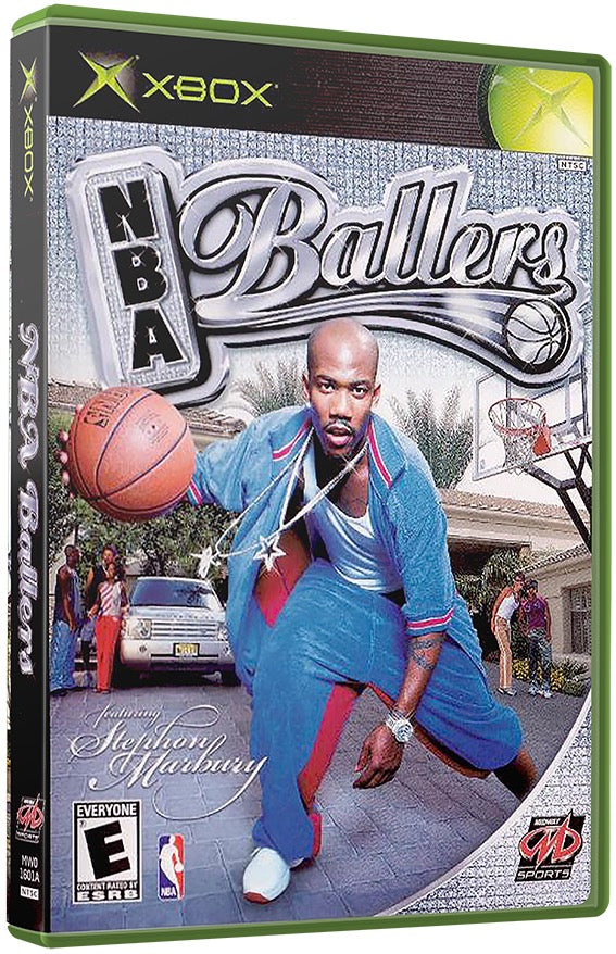 NBA Ballers Used Microsoft XBOX Original Video Game