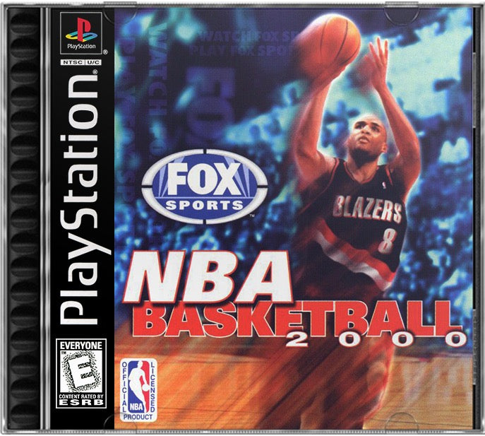 NBA Basketball 2000 PS1 Sony Playstation 1 Used Video Game