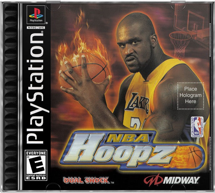 NBA Hoopz PS1 Sony Playstation 1 Used Video Game