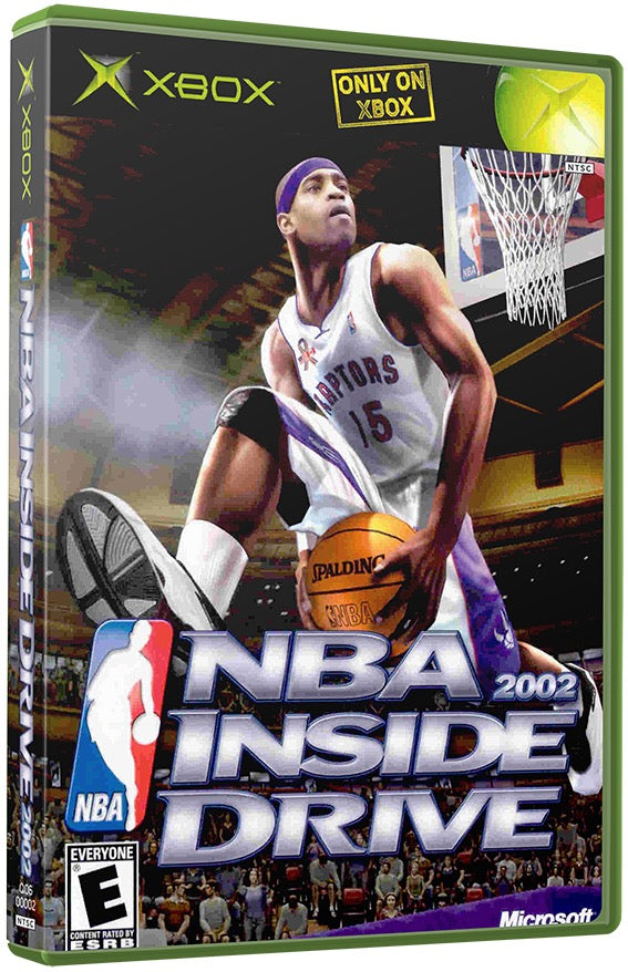 NBA Inside Drive 2002 Used Microsoft XBOX Original Video Game
