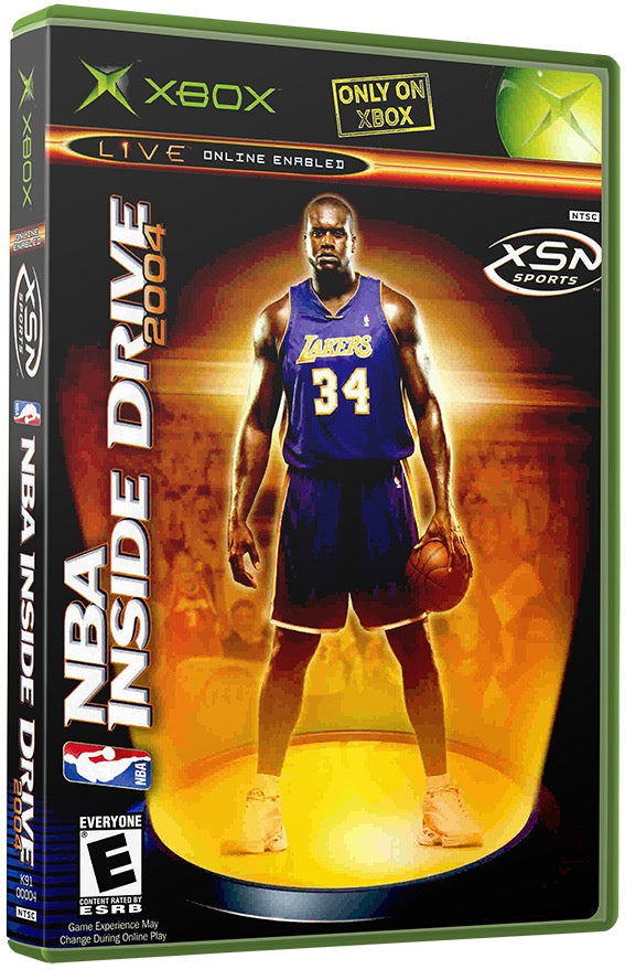 NBA Inside Drive 2004 Used Microsoft XBOX Original Video Game