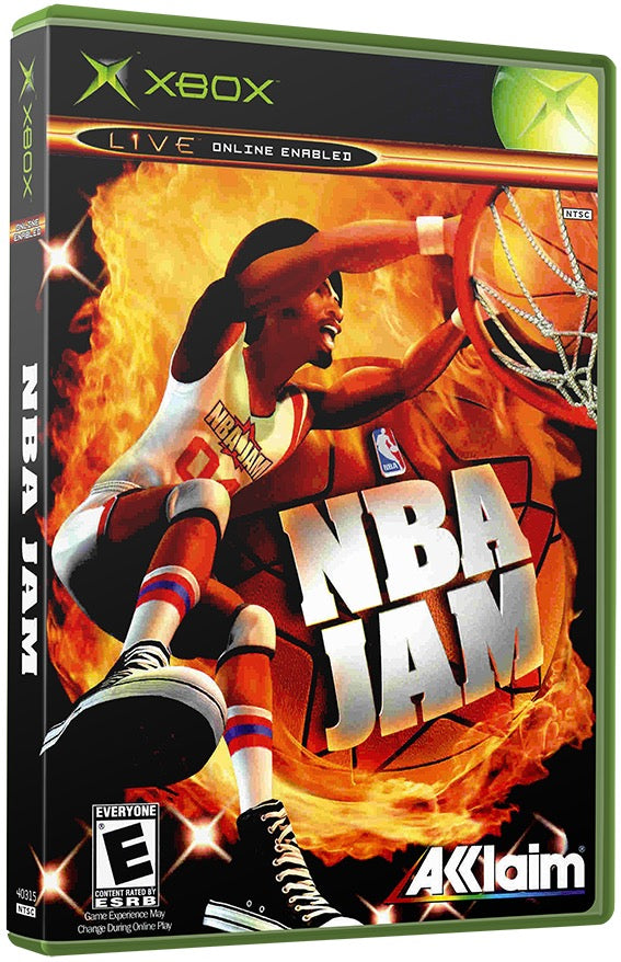 NBA Jam Used Microsoft XBOX Original Video Game