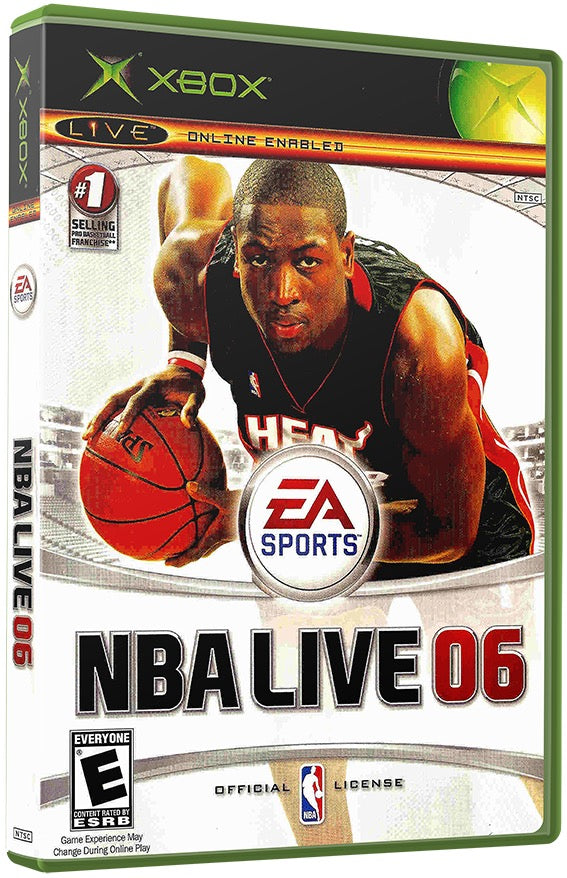NBA Live 06 Used Microsoft XBOX Original Video Game