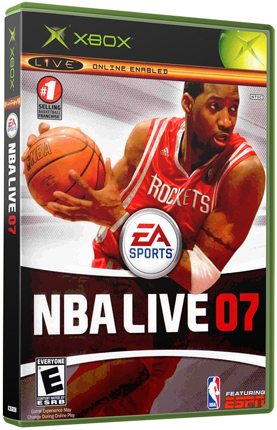 NBA Live 07 Used Microsoft XBOX Original Video Game