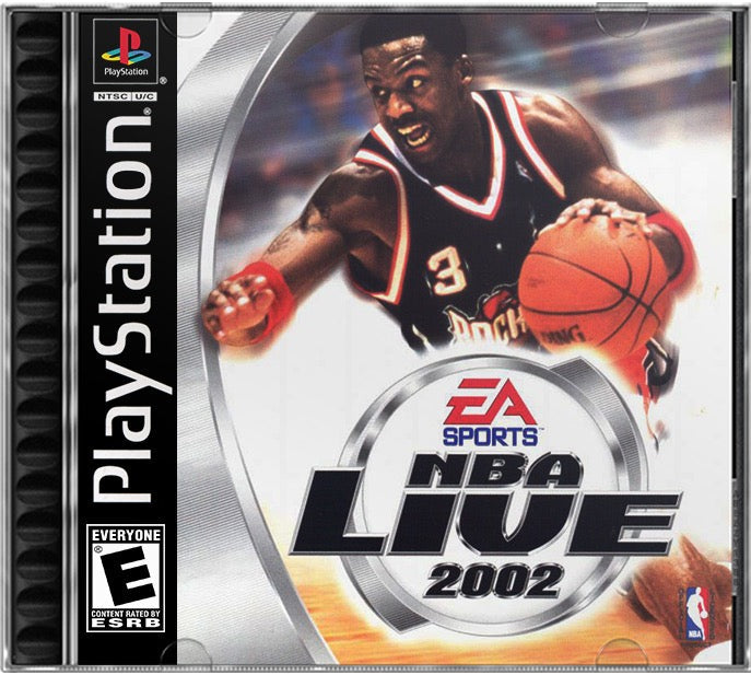 NBA Live 2002 PS1 Sony Playstation 1 Used Video Game