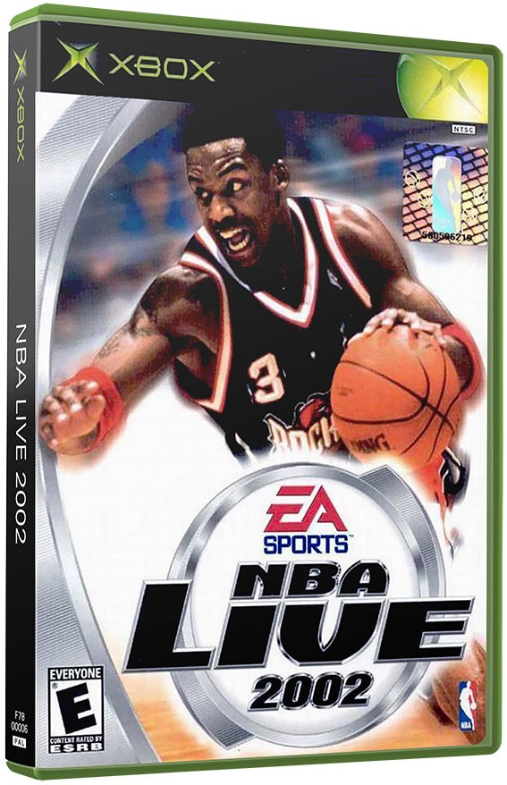 NBA Live 2002 Used Microsoft XBOX Original Video Game