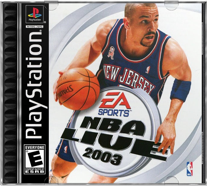NBA Live 2003 PS1 Sony Playstation 1 Used Video Game