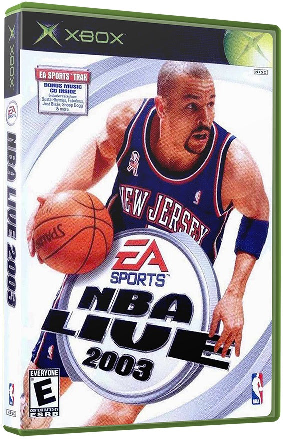 NBA Live 2003 Used Microsoft XBOX Original Video Game