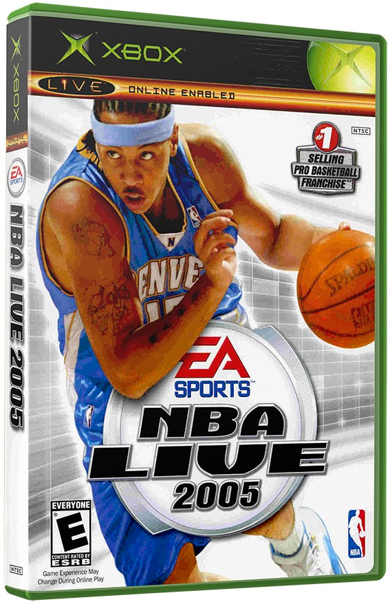 NBA Live 2005 Used Microsoft XBOX Original Video Game