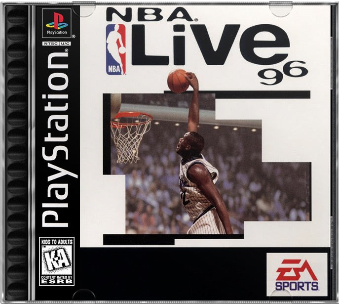 NBA Live 96 PS1 Sony Playstation 1 Used Video Game