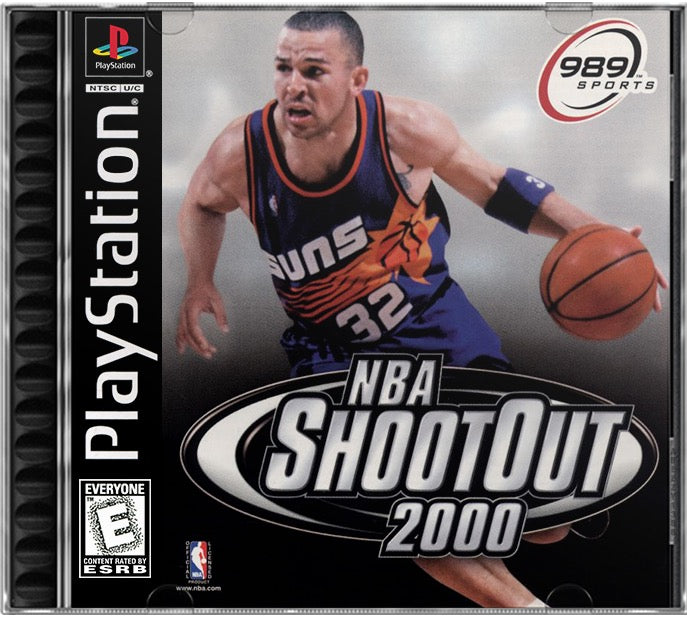 NBA ShootOut 2000 PS1 Sony Playstation 1 Used Video Game