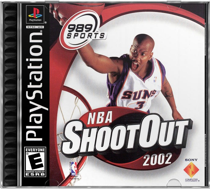 NBA ShootOut 2002 PS1 Sony Playstation 1 Used Video Game