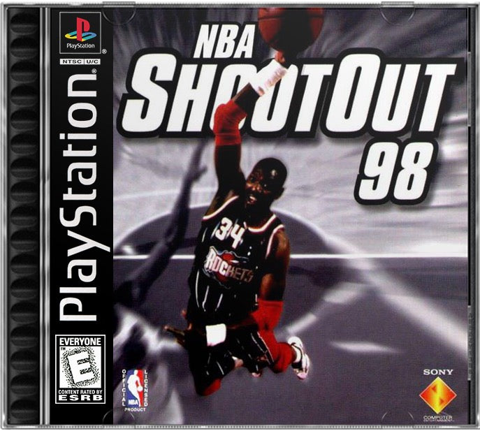 NBA ShootOut 98 PS1 Sony Playstation 1 Used Video Game