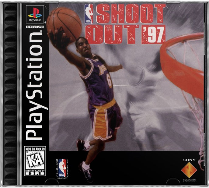 NBA Shoot Out '97 PS1 Sony Playstation 1 Used Video Game