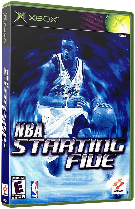 NBA Starting Five Used Microsoft XBOX Original Video Game