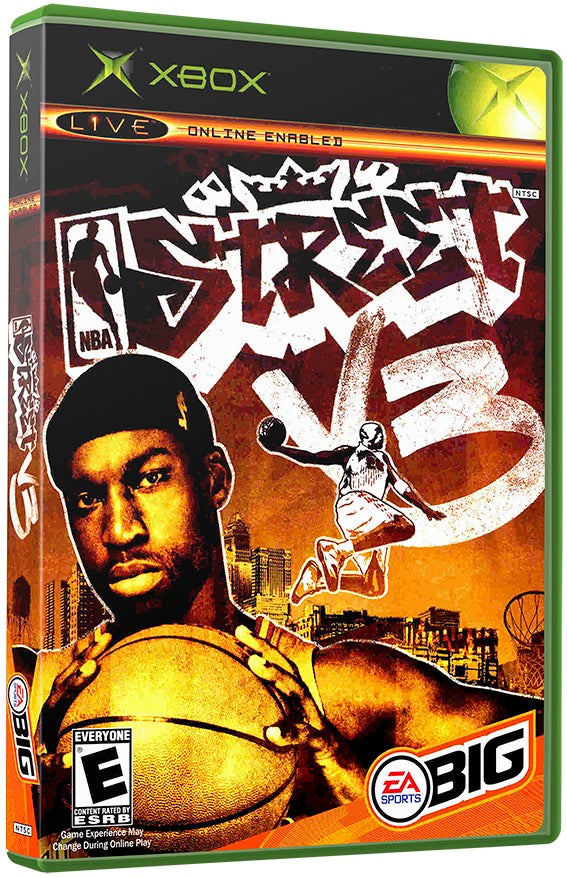 NBA Street V3 Used Microsoft XBOX Original Video Game