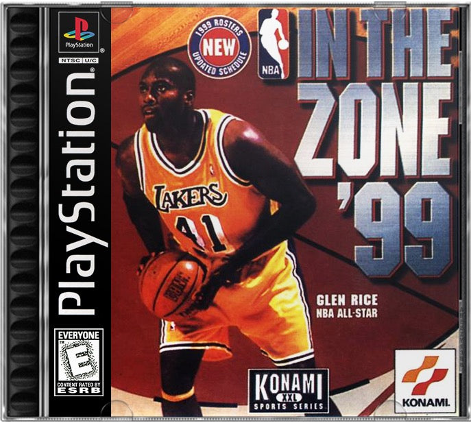 NBA in the Zone '99 PS1 Sony Playstation 1 Used Video Game