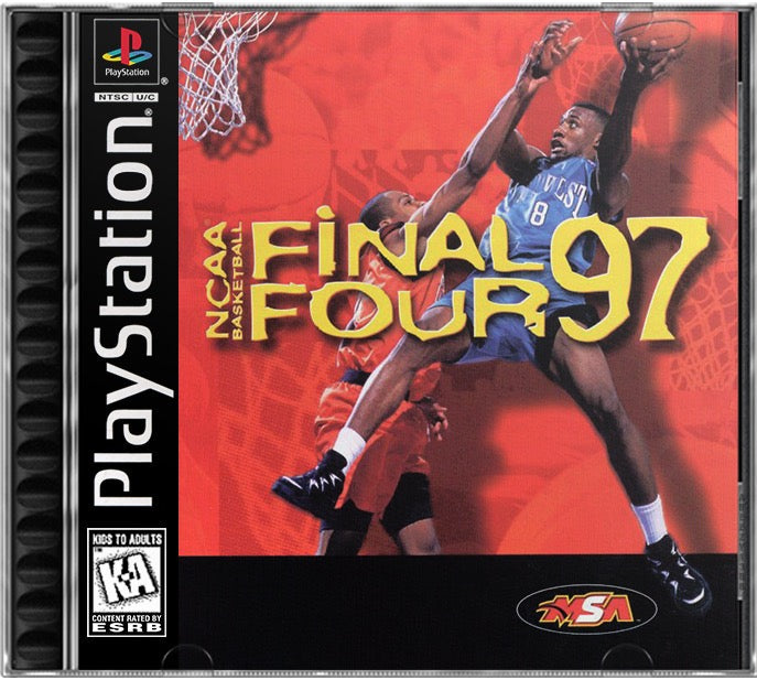 NCAA Basketball Final Four 97 PS1 Sony Playstation 1 Used Video Game