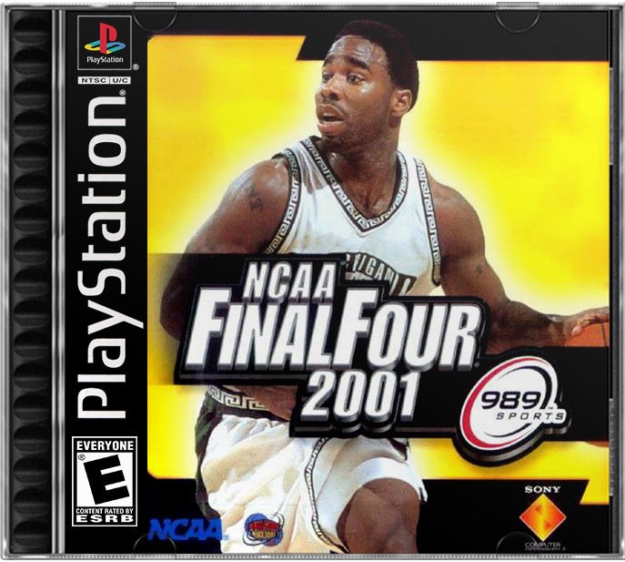 NCAA Final Four 2001 PS1 Sony Playstation 1 Used Video Game