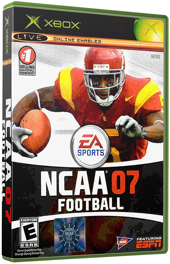 NCAA Football 07 Used Microsoft XBOX Original Video Game