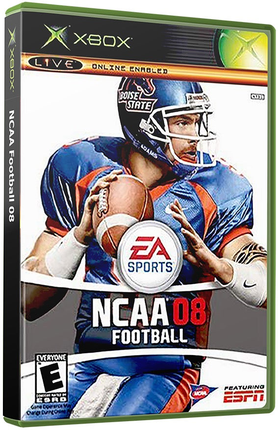 NCAA Football 08 Used Microsoft XBOX Original Video Game