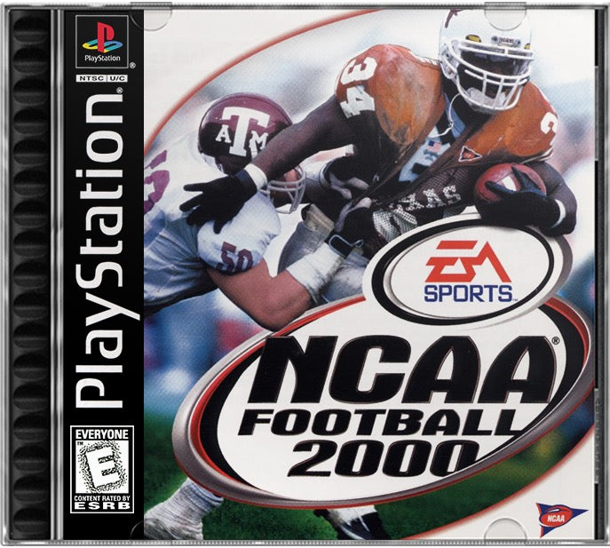 NCAA Football 2000 PS1 Sony Playstation 1 Used Video Game
