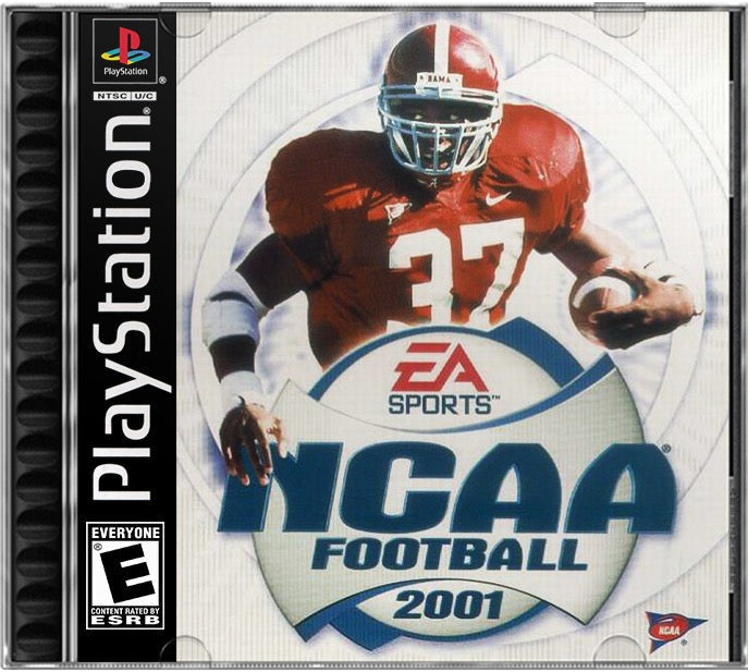 NCAA Football 2001 PS1 Sony Playstation 1 Used Video Game