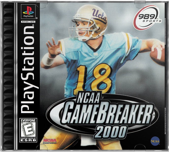 NCAA GameBreaker 2000 PS1 Sony Playstation 1 Used Video Game