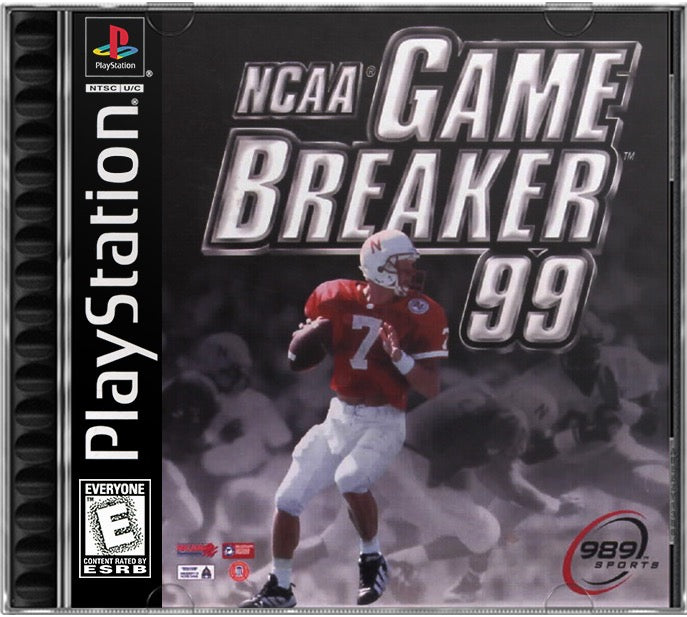 NCAA GameBreaker 99 PS1 Sony Playstation 1 Used Video Game