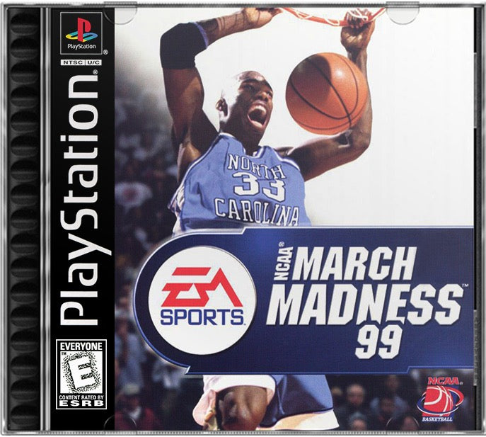 NCAA March Madness 99 PS1 Sony Playstation 1 Used Video Game