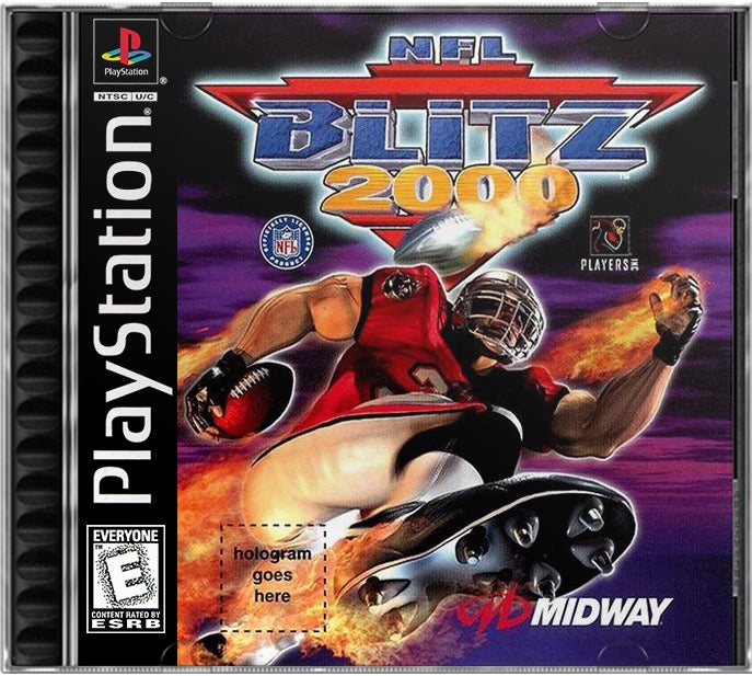 NFL Blitz 2000 PS1 Sony Playstation 1 Used Video Game