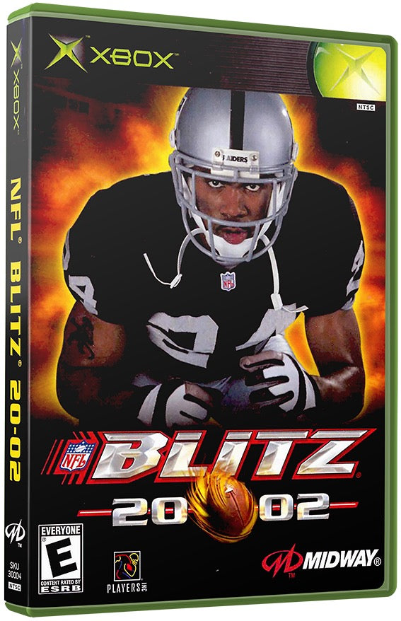 NFL Blitz 2002 Used Microsoft XBOX Original Video Game