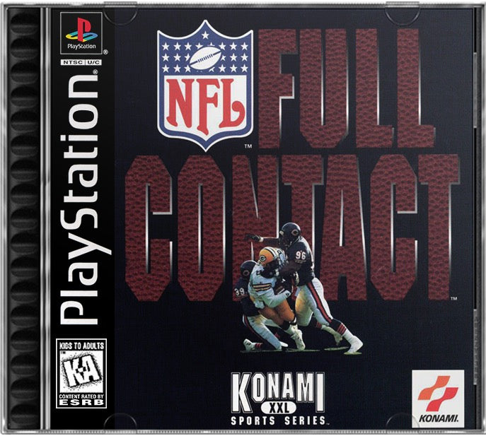 NFL Full Contact PS1 Sony Playstation 1 Used Video Game