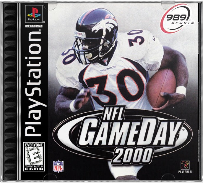 NFL GameDay 2000 PS1 Sony Playstation 1 Used Video Game
