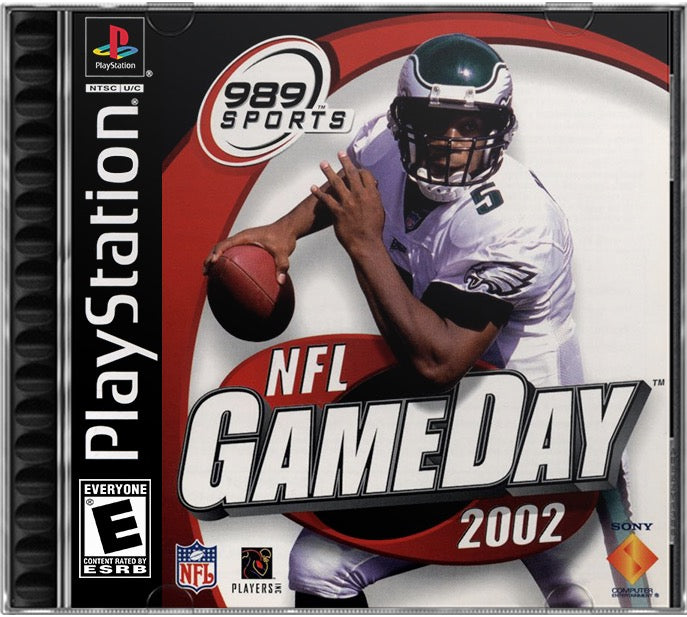 NFL GameDay 2002 PS1 Sony Playstation 1 Used Video Game