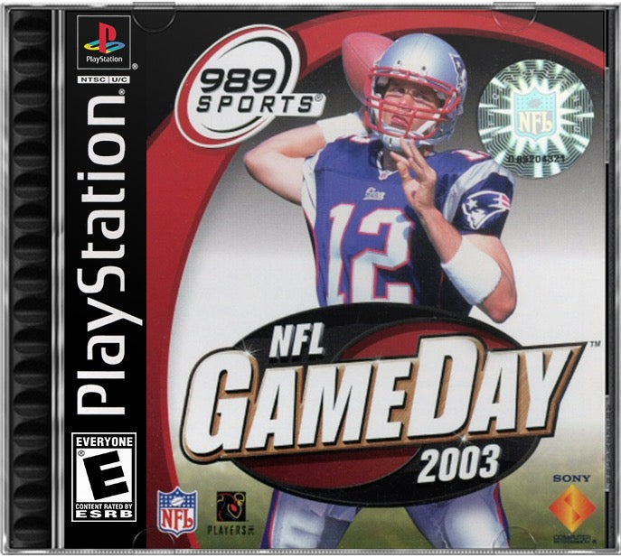 NFL GameDay 2003 PS1 Sony Playstation 1 Used Video Game