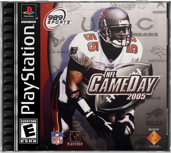 NFL GameDay 2005 PS1 Sony Playstation 1 Used Video Game