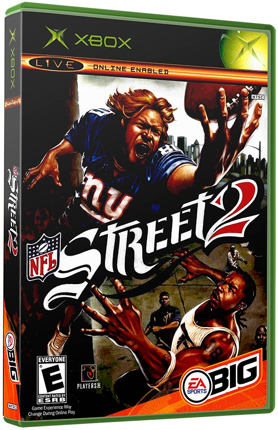NFL Street 2 Used Microsoft XBOX Original Video Game