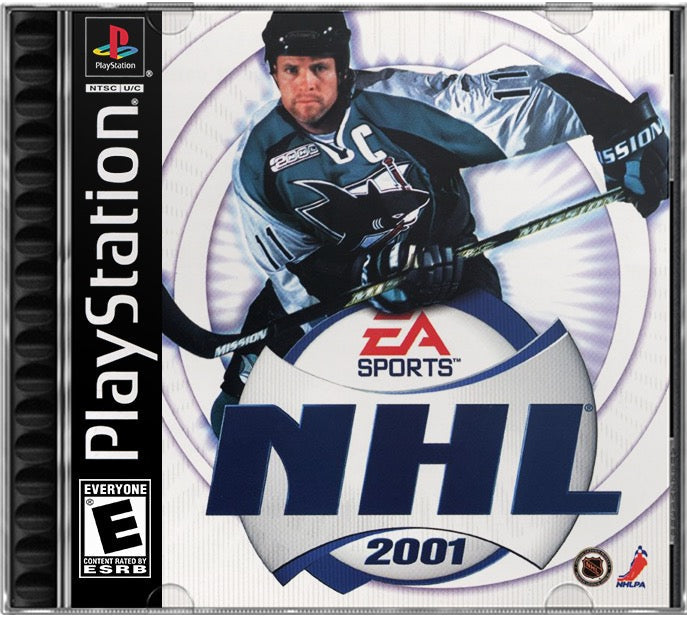 NHL 2001 PS1 Sony Playstation 1 Used Video Game