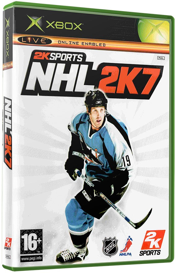 NHL 2K7 Used Microsoft XBOX Original Video Game