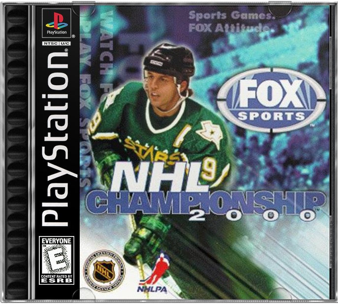 NHL Championship 2000 PS1 Sony Playstation 1 Used Video Game