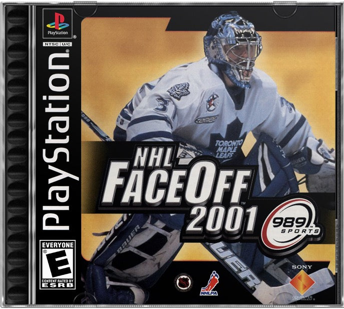 NHL FaceOff 2001 PS1 Sony Playstation 1 Used Video Game