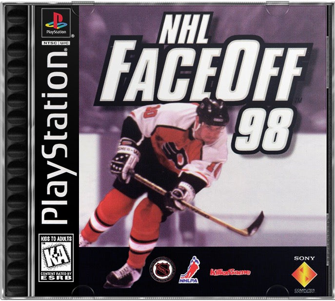 NHL FaceOff 98 PS1 Sony Playstation 1 Used Video Game