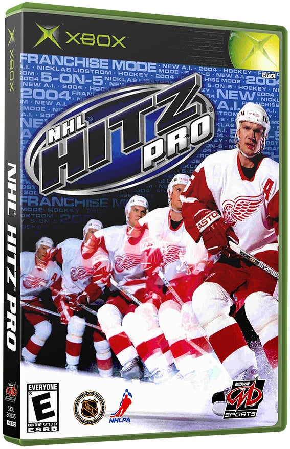 NHL Hitz Pro Used Microsoft XBOX Original Video Game